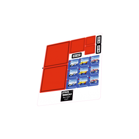 Reproduction Stickers Set 3221 Le camion