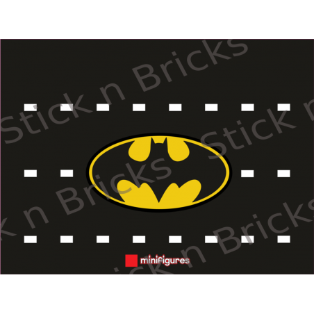 Fond de cadre Série Batman 1989 Logo -30x40 cm 20 emplacements