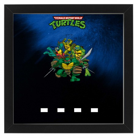 Cadre Tortues Ninja 25x25 cm 4 emplacements