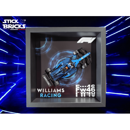Cadre 25x25cm pour F1 Williams Racing FW46 réf 77249