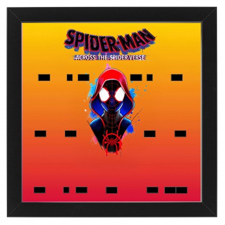 Cadre Série Spider-Man : Across the Spider-Verse- V3- 25x25cm 12 + 5 emplacements réf :71050