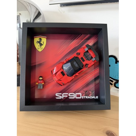 Cadre 25x25cm Ferrari SF90 XX Stradale- réf 77254
