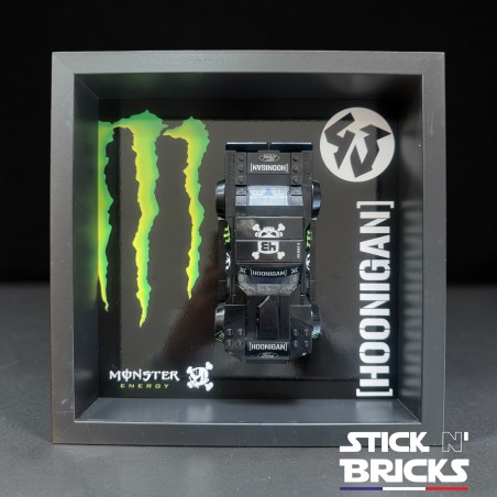 Cadre 25x25cm Ken Blocks 1965 Ford Mustang Hoonicorn V1 - réf 77262
