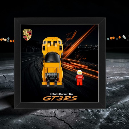 Cadre 25x25cm Speed Champions - Supercar Porsche 911 GT3 RS - réf 77239