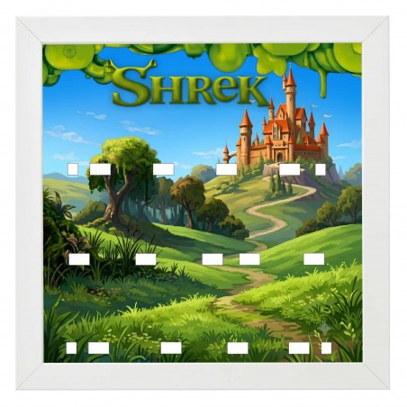 Cadre Série Shrek - 25x25cm 12 + 5 emplacements