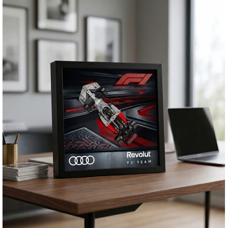Cadre 25x25cm pour Audi F1 Team R26 Rennwagen réf 77259