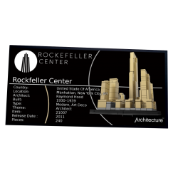 Plaque type UCS Rockefeller...