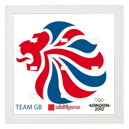 Cadre Team GB -  25x25cm