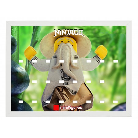 Cadre Thème Ninjago Maitre Wu- 30x40 cm