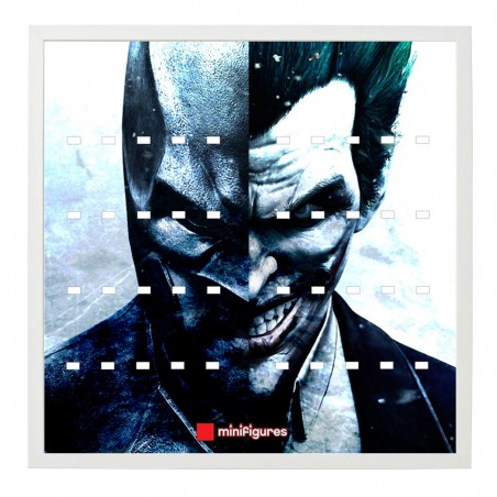 Cadre Thème Batman & Joker - 50x50 cm