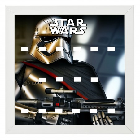 Cadre Star Wars Capitain Phasma- 25x25cm