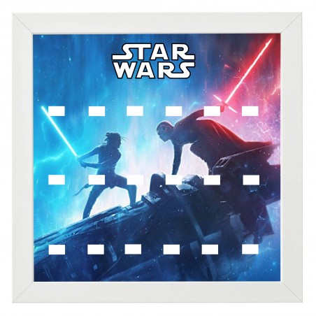 Cadre Star Wars Rise of Skywalker- 25x25cm