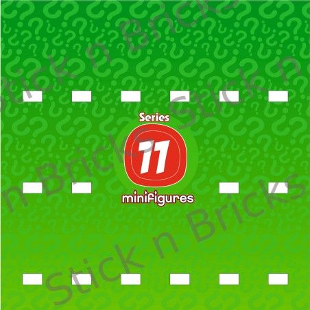 Fond de cadre Série 11 25x25 cm 16 emplacements