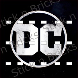 Fond de cadre Série DC Logo...