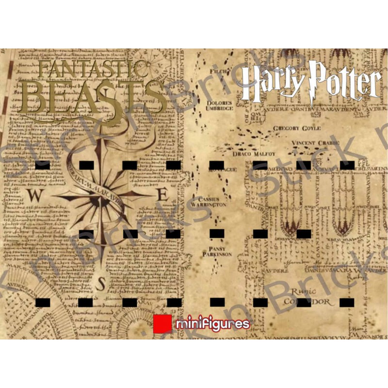 Carte du Maraudeur Harry Potter, en vente sur Close Up