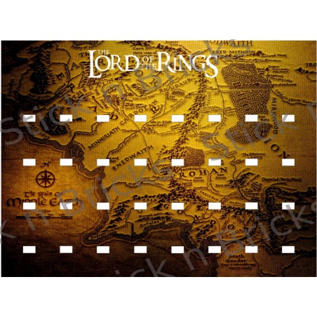 Fond de cadre Lord Of The Rings 40x30cm 32 emplacements