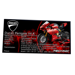 Plaque Type UCS Ducati...