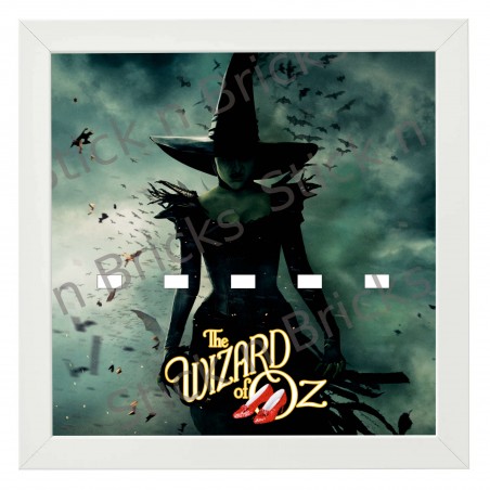 Cadre Le Magicien d'Oz -Sorciere-25x25 cm 4 emplacements