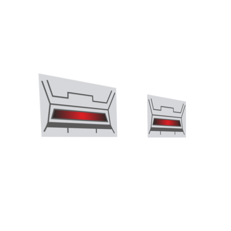 Reproduction stickers AT-AT's Eyes- Set 40333 x2