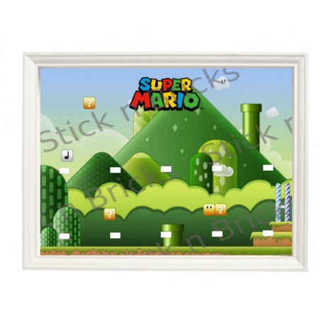 Cadre Thème Serie 1 Super Mario- 30x40 cm 10 emplacements