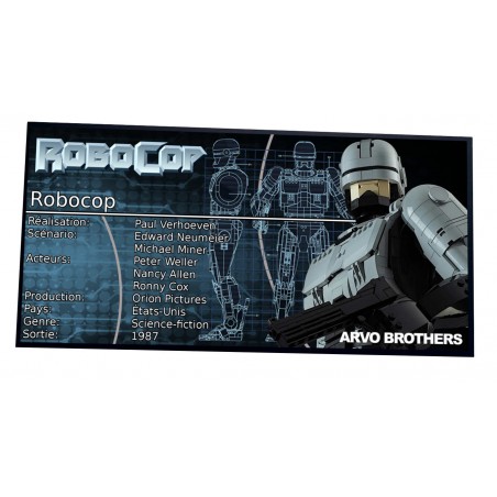 Plaque type UCS -ROBOCOP-MOC ARVO BROTHERS