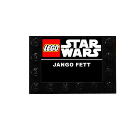 Plaque type UCS BUSTES- JANGO FETT