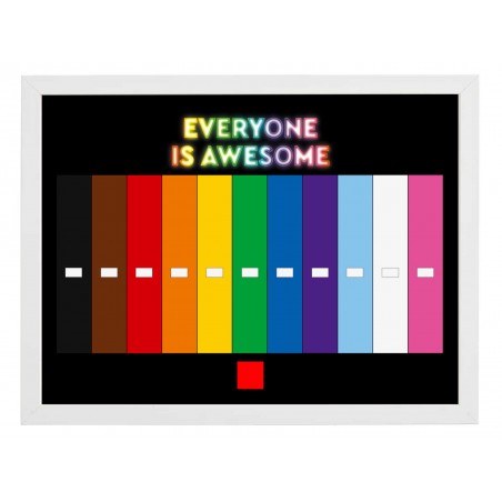 Cadre Série Everyone Is Awesome-11 emplacements 30X40cm