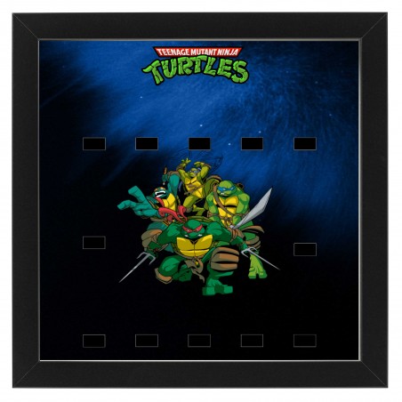 Cadre Tortues Ninja 25x25 cm 12 emplacements