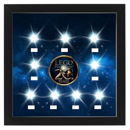 Cadre Harry Potter Spécial 20 ans Gold- 9 emplacements