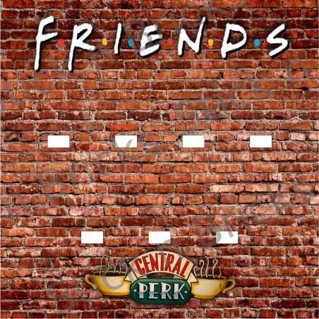 Fond de cadre Série Friends Set Central Perk- 7 emplacements