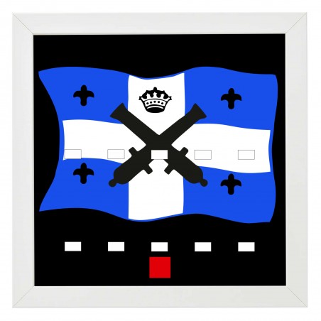 Cadre theme"Pirate"- 25x25cm 10 emplacements