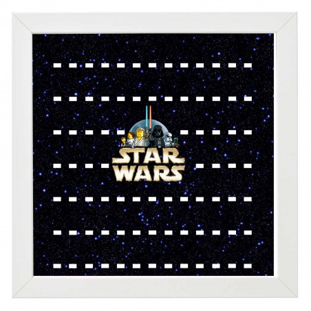 Cadre Thème Star Wars logo vintage-50x50 cm-83 emplacements
