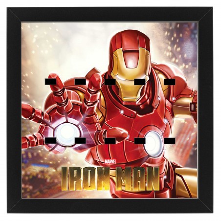 Cadre Iron Man V2 -  25x25cm 10 Emplacements