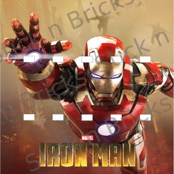Fond de cadre Iron Man V1...