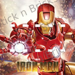Fond de cadre Iron Man V2...