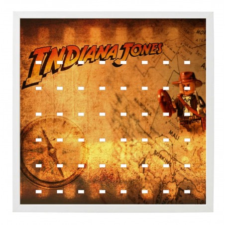 Cadre Thème Indiana Jones-50x50 cm-48 emplacements
