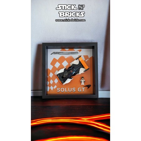 Cadre Exposition Speed Champion 25cmx25xm, pour McLaren Solus GT réf: 76918
