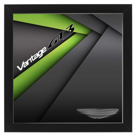 Cadre Exposition Speed Champion 25cmx25xm, pour Aston Martin Vantage GT3 réf: 76910