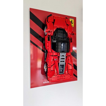 Tableau Design Aluminum Dibon 50cm x70cm pour Ferrari Daytona SP3 réf 42143