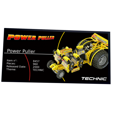 Plaque type UCS  Power puller réf 8457