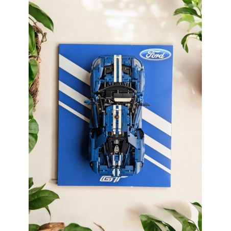 Tableau Design Aluminum Dibon 50cm x40cm pour Ford GT 2022 réf 42154