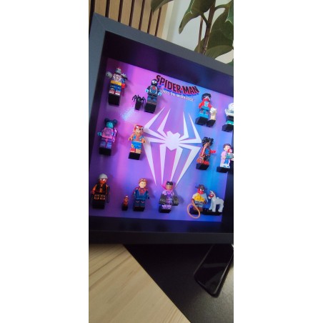 Cadre Série Spider-Man : Across the Spider-Verse- 25x25cm 12 + 5 emplacements réf :71050