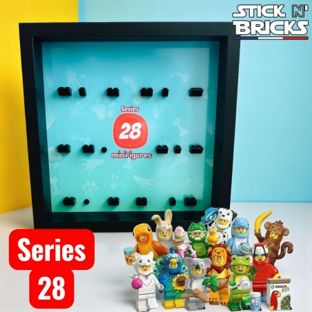 Cadre Série 28 - 25x25cm 12 + 6 emplacements