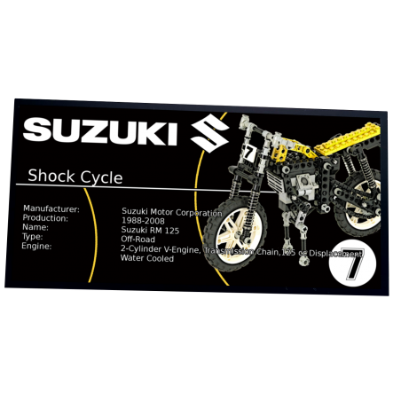 Plaque type UCS Shock Cycle réf 8838