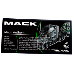 Plaque type UCS Mack Anthem...
