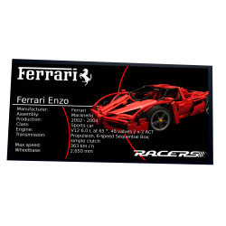 Plaque type UCS Ferrari...