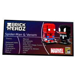 Plaque type UCS Spider-Man...